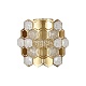 настенный светильник indigo delizia 12047/1w brass v000570