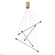 подвесной светодиодный светильник odeon light sparky 4369/40l