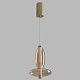 подвесной светильник crystal lux quasar sp7w led amber