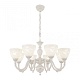 подвесная люстра arte milano 347837/8 wt+sl