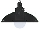 настенный светильник эра nled-487-1w-sw-gr б0051476