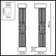 настенный светильник odeon light l-vision collier 5456/12wl