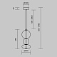 подвесной светильник maytoni mod307pl-l24bs3k