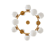 подвесная люстра zortes blume zrs.1895.04