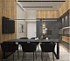 подвесной светодиодный светильник crystal lux largo sp33w l1770 black