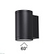 уличный настенный светильник odeon light nature long 7142/12wl