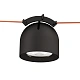 трековый однофазный светильник denkirs belty spot dk5540-bk