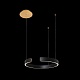 подвесной светодиодный светильник loft it ring 10025/400 black