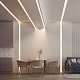 профиль arlight fantom-w45-bevel-2000 white 039949