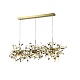 подвесная люстра crystal lux garden sp3х3 l1200 gold