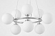 подвесная люстра lumina deco marsiada ldp 6033-9 chr