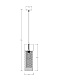 подвесной светильник arte lamp castello a7068sp-1go