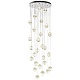подвесная люстра odeon light crystal 5007/120l