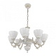 подвесная люстра arte milano 343837/8 wt+g