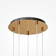 подвесная светодиодная люстра maytoni drop mod273pl-l80g3k
