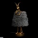 настольная лампа loft it lapine 10315/a grey fluff
