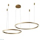 подвесной светодиодный светильник crystal lux fortuna sp123w led gold