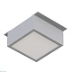 встраиваемый светильник arlight dl-grigliato-s90x90-6w day4000 051140
