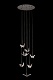 подвесная люстра alma le7706/7 black chrome