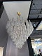 подвесная люстра crystal lux fontain sp18 gold