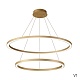 подвесной светодиодный светильник crystal lux fortuna sp123w led gold
