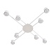 потолочный светильник lumion comfi benua 8305/8c