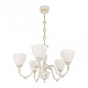 подвесная люстра arte milano 347837/5 wt+g
