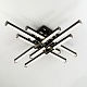 потолочный светильник modelight mdl.9376.700cl bk