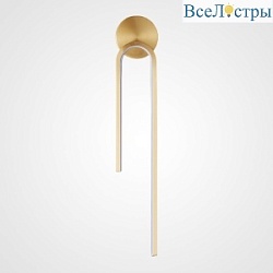 Настенный светильник Imperiumloft Wiki Wall Brass 227112-23