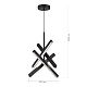 подвесная люстра st luce euclidics sl1018.413.04