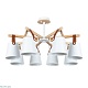 люстра на штанге arte lamp thomas a7032pl-8wh