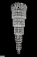 подвесная люстра jacqueline le7161/1700 ch/gr