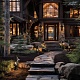 уличный настенный светильник loft it prato 100021w