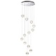 подвесная люстра odeon light crystal 5007/56l