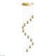 каскадная люстра delight collection terrene md13003023-12a gold