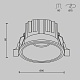 встраиваемый светильник maytoni round dl058-12w2.7k-w