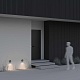 уличный настенный светодиодный светильник maytoni mane o047sl-l3b3k