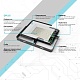 прожектор светодиодный gauss qplus 400w 6500к 690511400