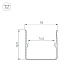 алюминиевый профиль arlight гибкий wph-flex-1616-1000 053408