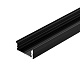профиль arlight sl-slim-h7-2000 black (by) (алюминий) 061377