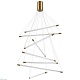 подвесной светодиодный светильник odeon light sparky 4369/80l