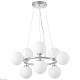 подвесная люстра lumina deco marsiada ldp 6033-9 chr
