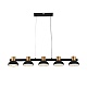 подвесной светильник indigo traforo 11059/5pl black v000184l
