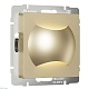 встраиваемая led подсветка werkel moon шампань w1154511 4690389179259