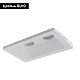 встраиваемый светильник arte lamp invisible a9214pl-2wh