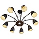 подвесная люстра loft it watchman loft4402/9bl
