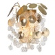 настенный светильник odeon light classic coins 5104/2w