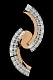 бра louise le7726/1w gold