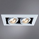 встраиваемый светильник arte lamp technika a5941pl-2wh