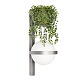 настенный светильник loft it jardin 10121w/b dark grey